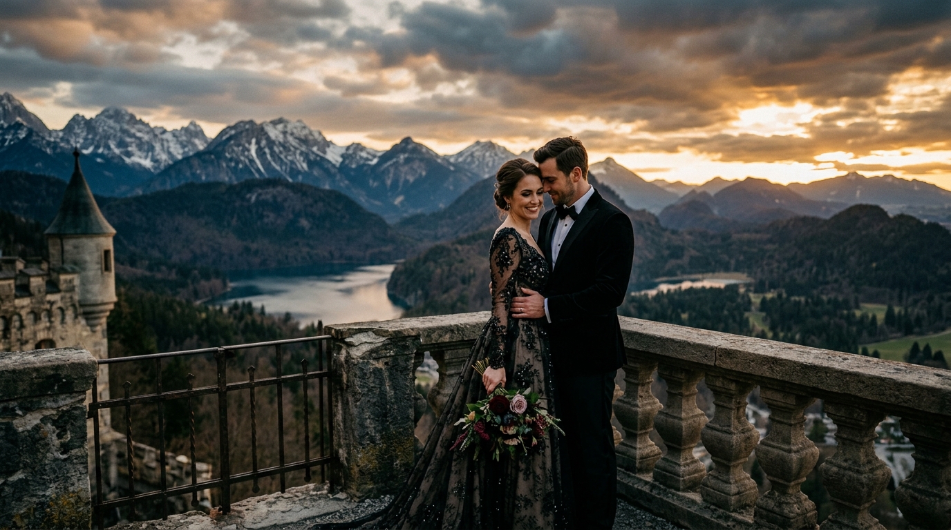 Rayakan Atmospheric Wedding Background